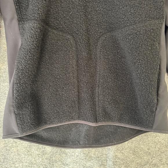 Lululemon Tundra Trek 1/2 Zip Black Sherpa Fleece Pullover Jacket Size S - Picture 7 of 16